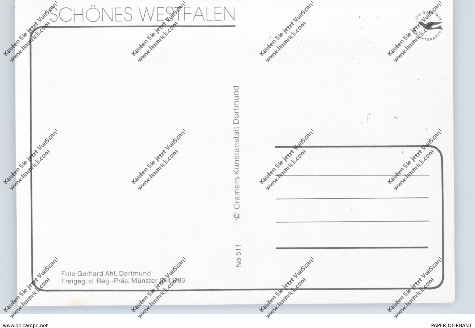 4717 NORDKIRCHEN, Schloß Nordkirchen - Coesfeld