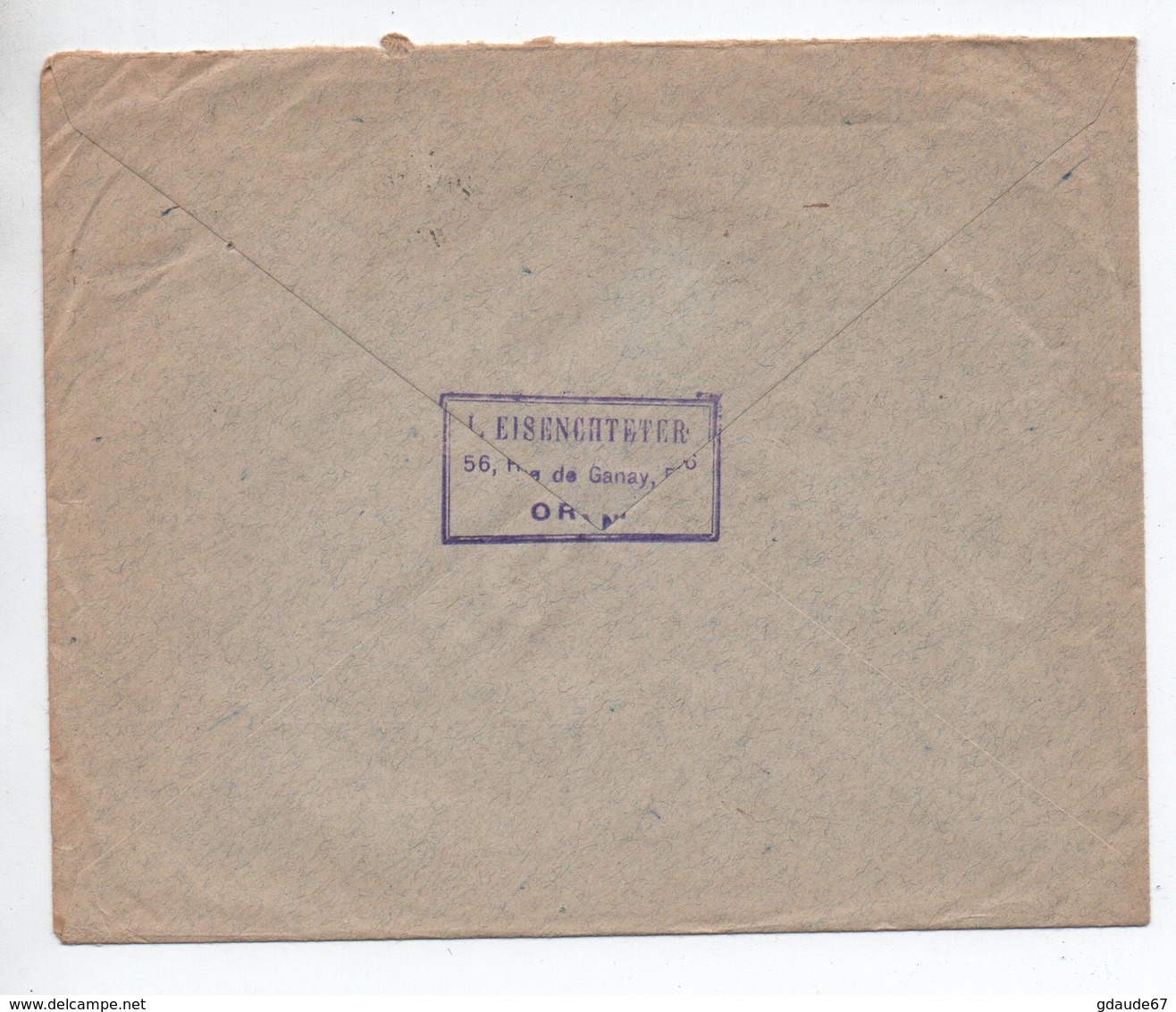 ALGERIE - 1942 - ENVELOPPE COMMERCIALE LAIT MONT BLANC Pour RUMILLY (HAUTE SAVOIE) - Cartas & Documentos