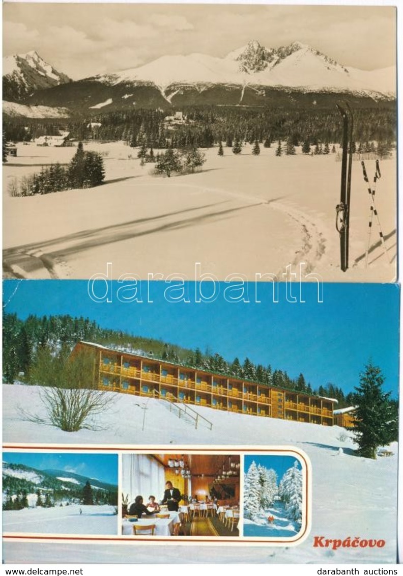 **, * 39 Db MODERN Képeslap A Magas-Tátrából / 39 Modern Postcards From The High Tatras (Vyoské Tatry) - Non Classés