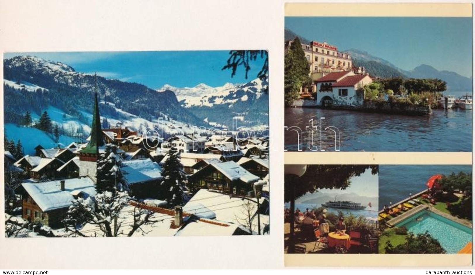 **, * 30 Db MODERN Svájci Képeslap / 30 Modern Swiss Postcards - Non Classés