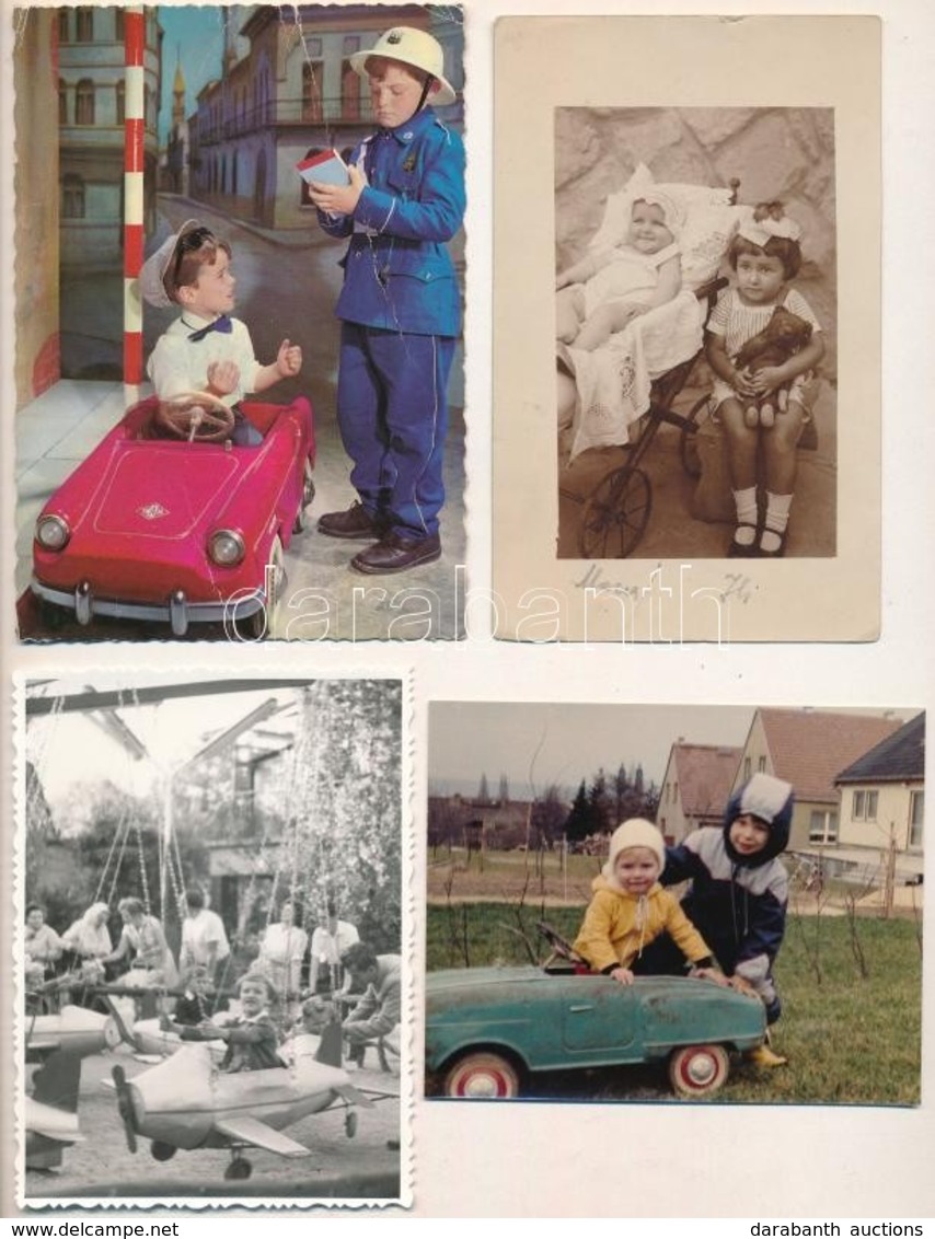 **, * 15 Db Főleg MODERN Motívum Képeslap és Fotó: Gyerekek és Játékok / 15 Mostly Modern Motive Postcards And Photos: C - Non Classés