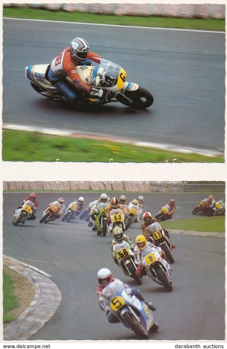 **, * 2 Db MODERN Motívum Képeslap: Gyorsasági Motorkerékpár / 2 Modern Motive Postcards: Racing Motorcycle - Non Classés