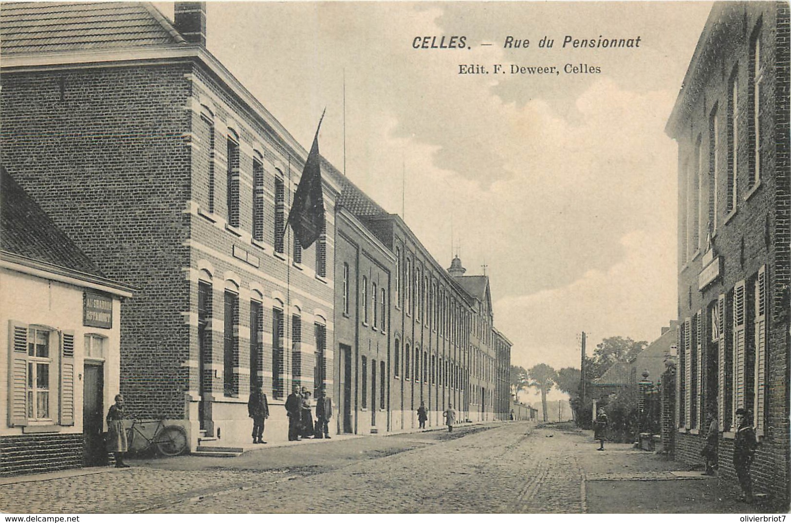 Belgique - Celles - Rue Du Pensionnat - Celles