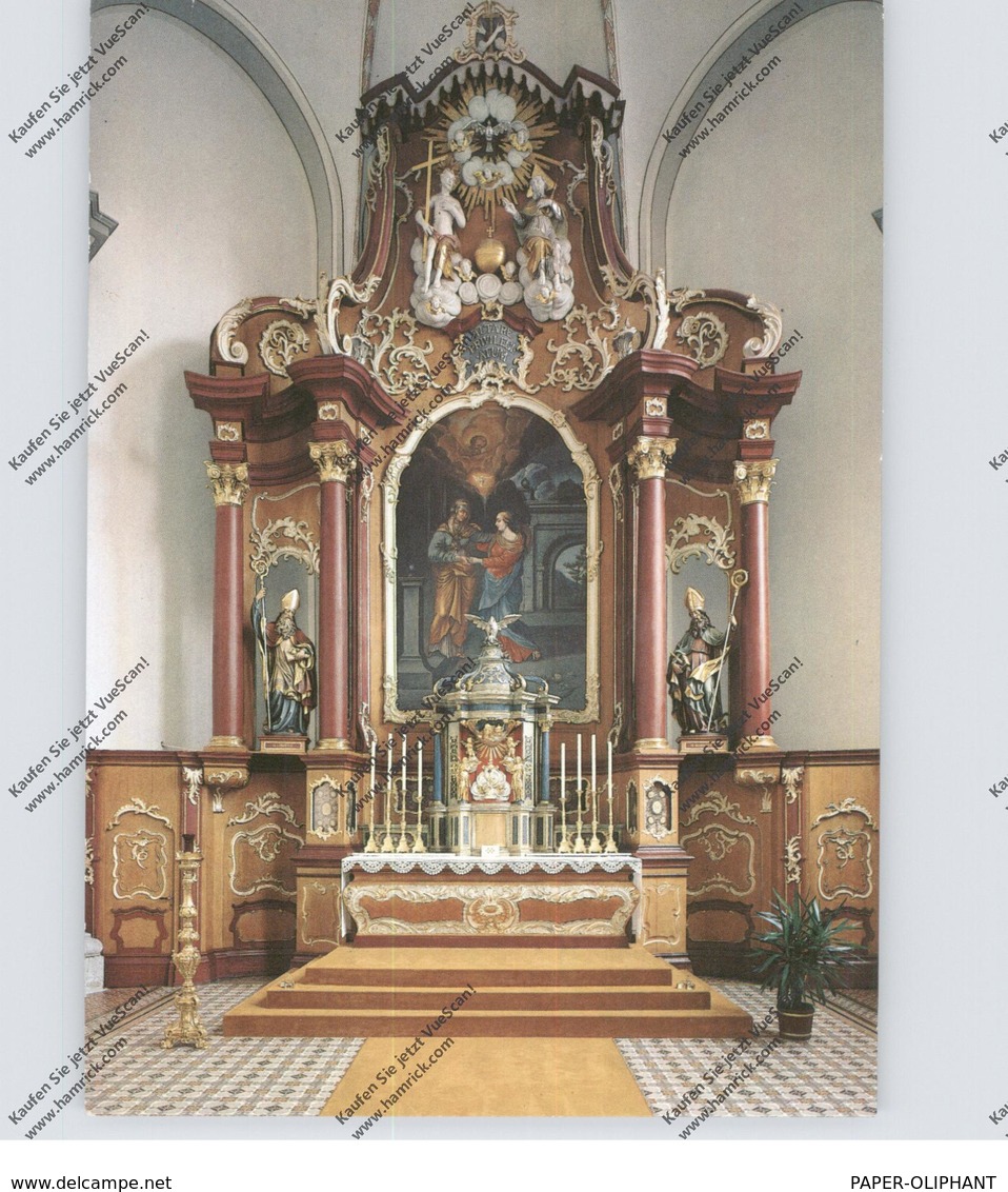 4760 WERL, Basilika, Hochaltarbild Heimsuchung Mariens - Werl