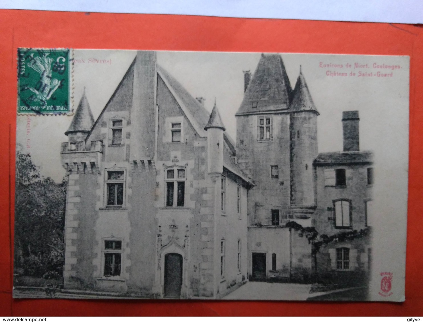 CPA (79) Coulonges.Château De Saint Goard.   (N.2272) - Coulonges-sur-l'Autize