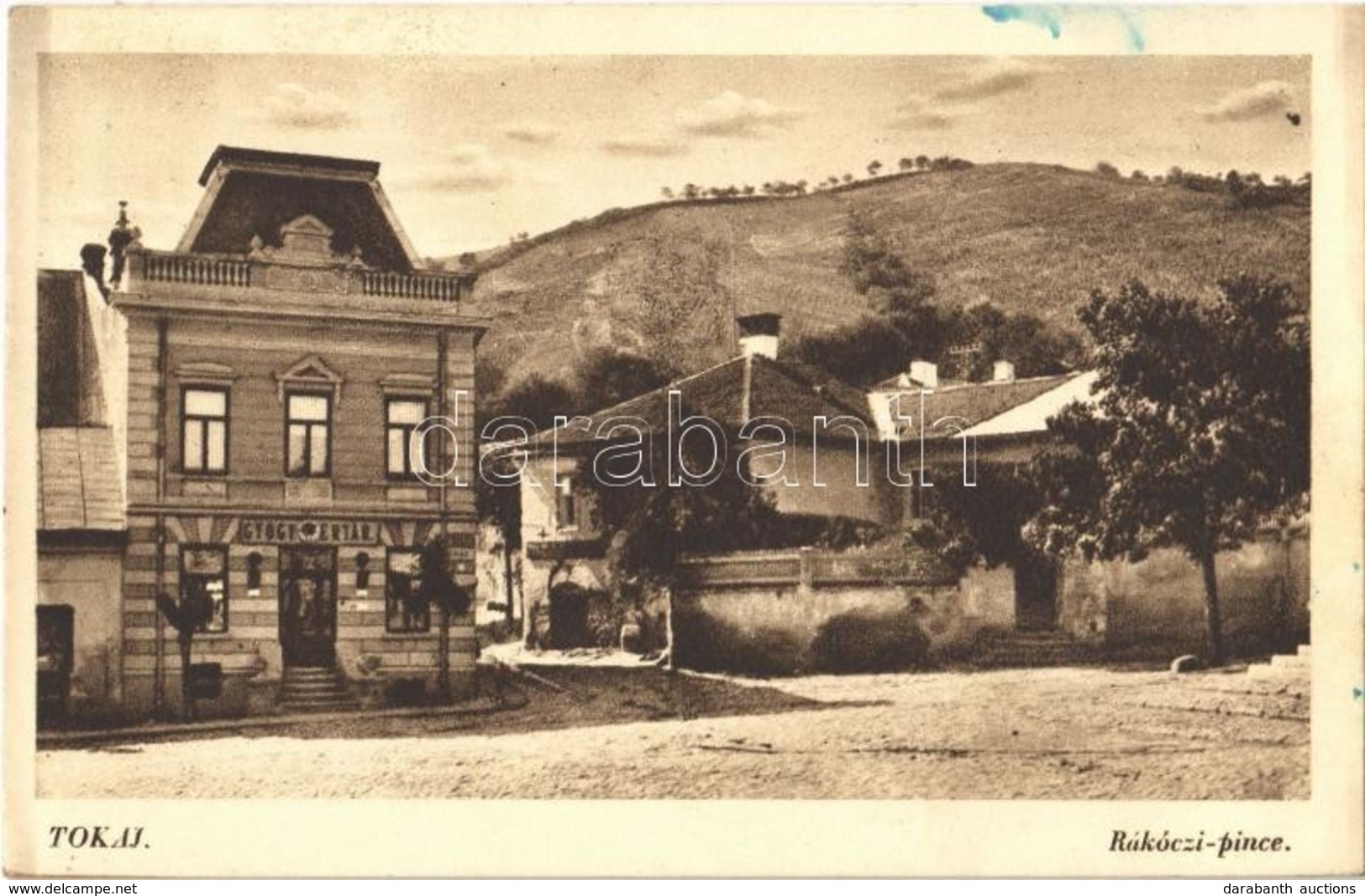 Tokaj - 6 Db Régi Városképes Lap / 6 Pre-1945 Town-view Postcards - Non Classés