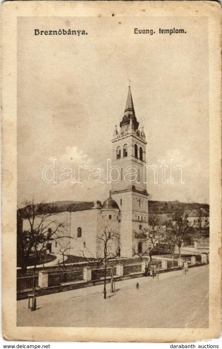 * T4 Breznóbánya, Brezno Nad Hronom; Evangélikus Templom / Lutheran Church (lyuk / Pinhole) - Unclassified