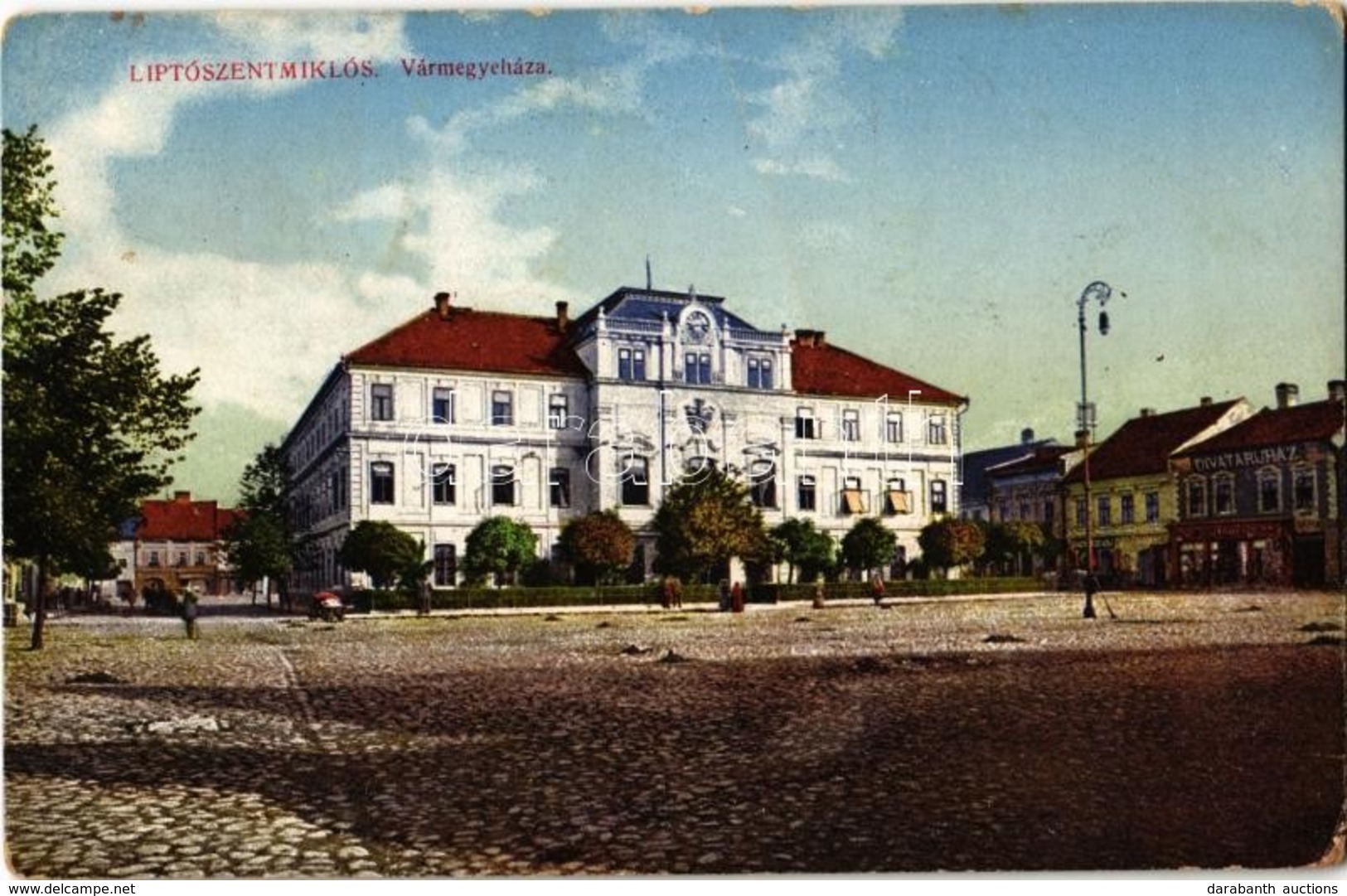 T2/T3 Liptószentmiklós, Liptovsky Mikulás; Vármegyeház / County Hall (EK) - Non Classés