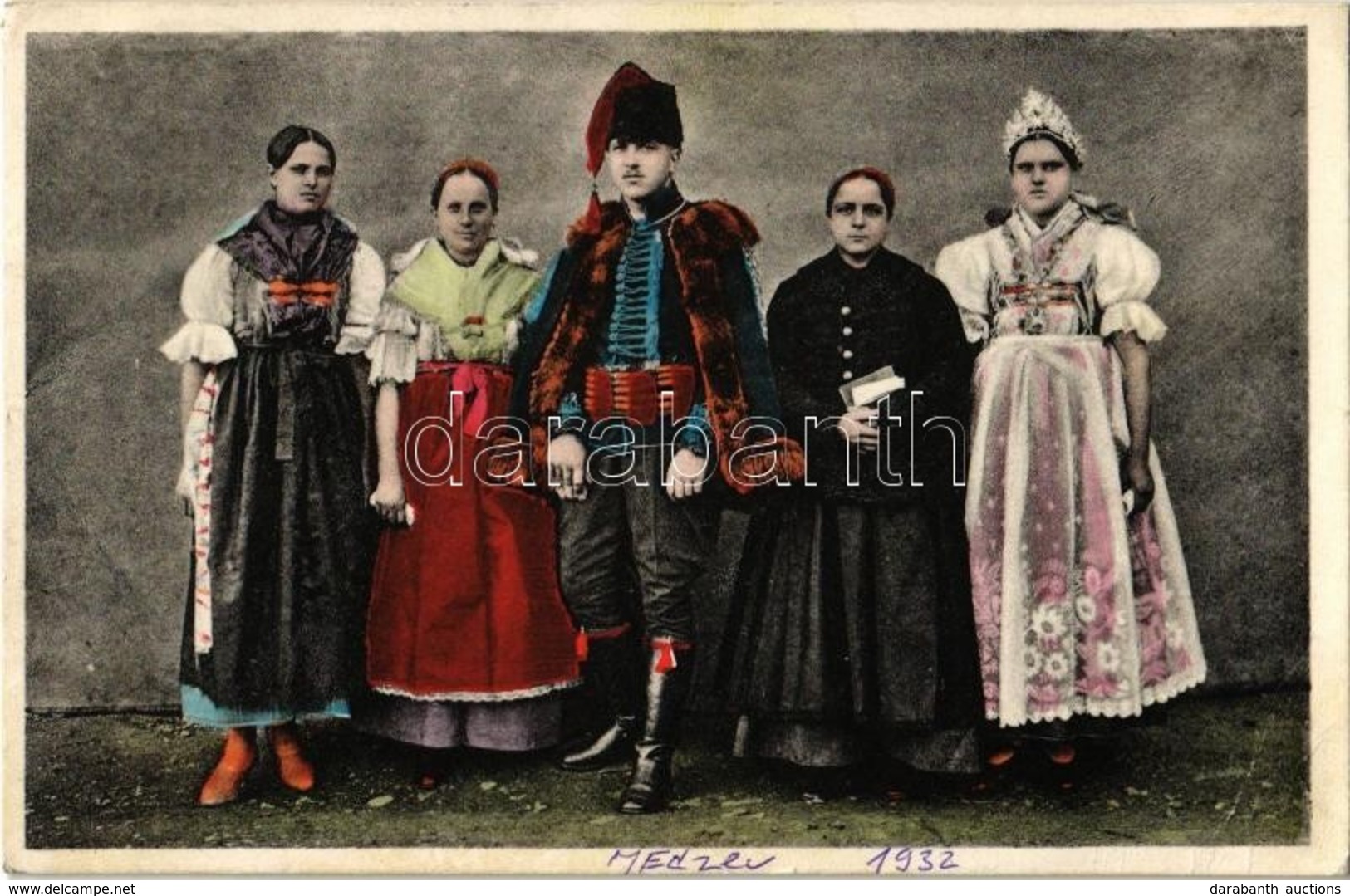 T2/T3 1932 Mecenzéf, Metzenzéf, Medzev; Mezenseifner Volkstracht / Medzevské Národné Kroje / Mecenzéfi Népviselet / Slov - Non Classés