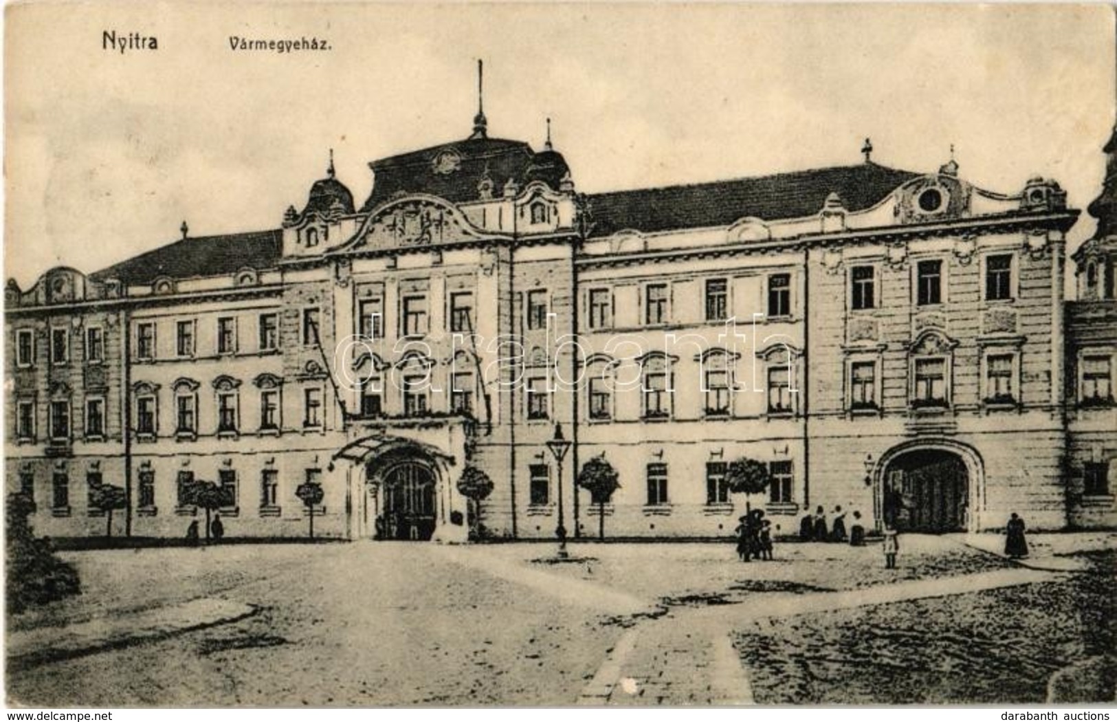 T2 1914 Nyitra, Nitra; Vármegyeház / County Hall - Unclassified