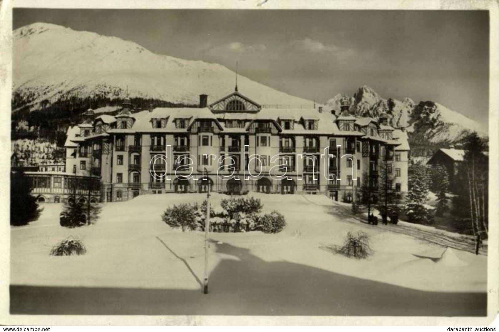 * T3/T4 1939 Ótátrafüred, Stary Smokovec (Tátra, Magas Tátra, Vysoké Tatry); Grand Hotel (EM) - Non Classés