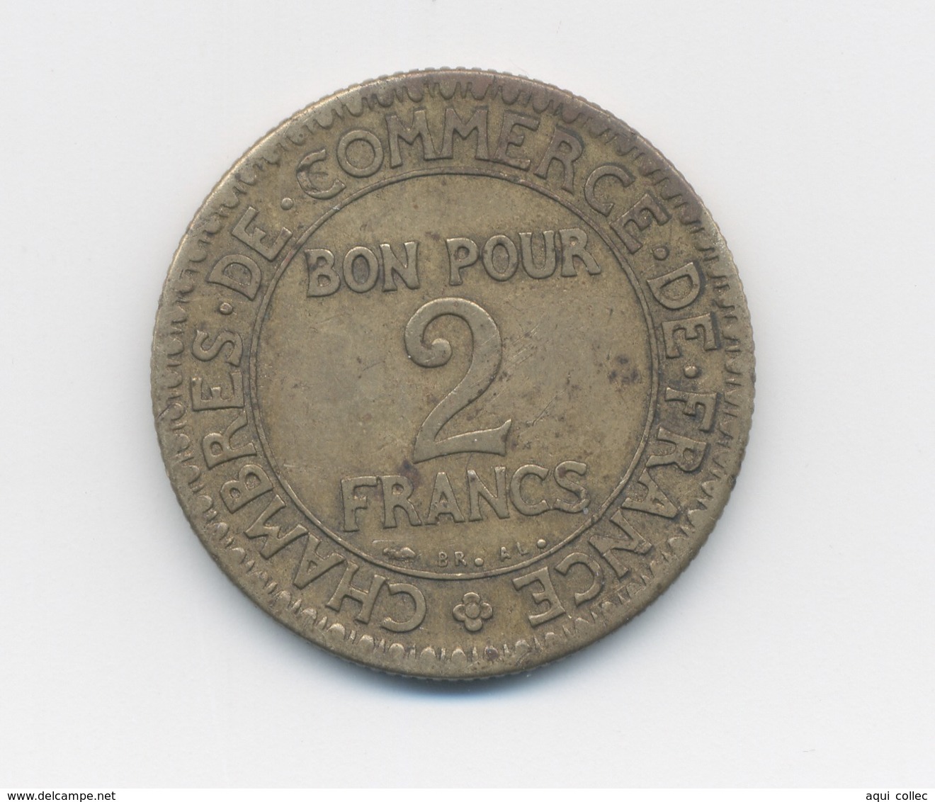 2 FRANCS CHAMBRE DE COMMERCE 1927 - Altri & Non Classificati