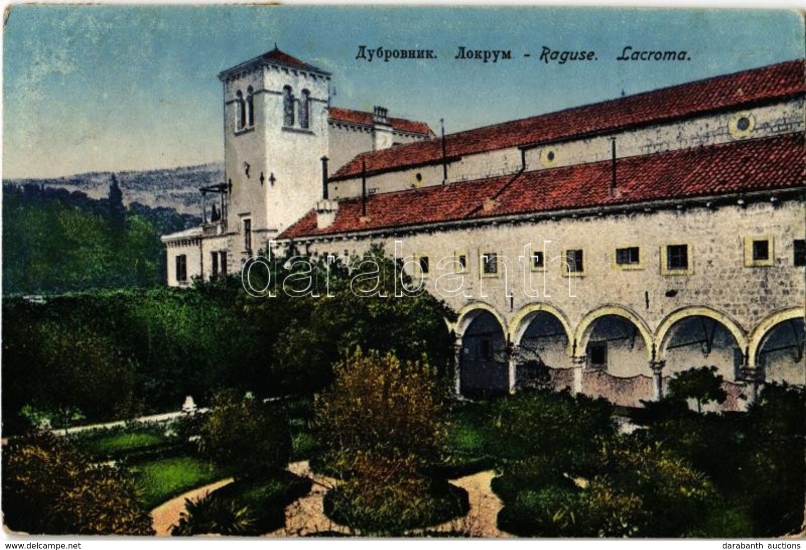 T2 1934 Dubrovnik, Ragusa; Lokrum / Island, Monastery - Non Classés