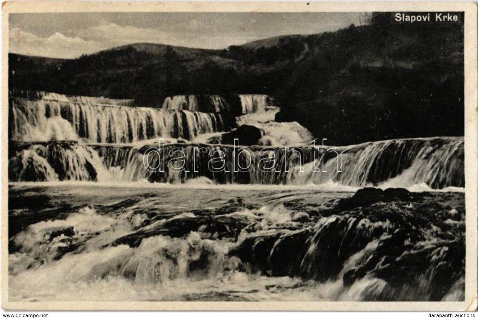 T2/T3 1934 Slapovi Krke / Krka Waterfalls (EK) - Non Classés