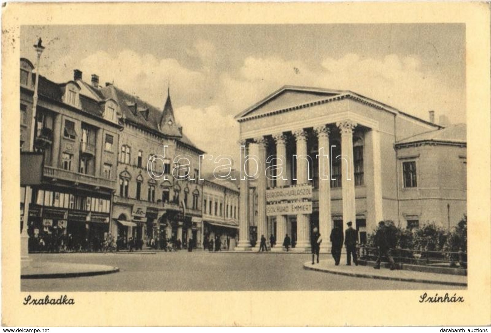 Szabadka, Subotica; - 5 Db Régi Városképes Lap / 5 Pre-1945 Town-view Postcards - Non Classés