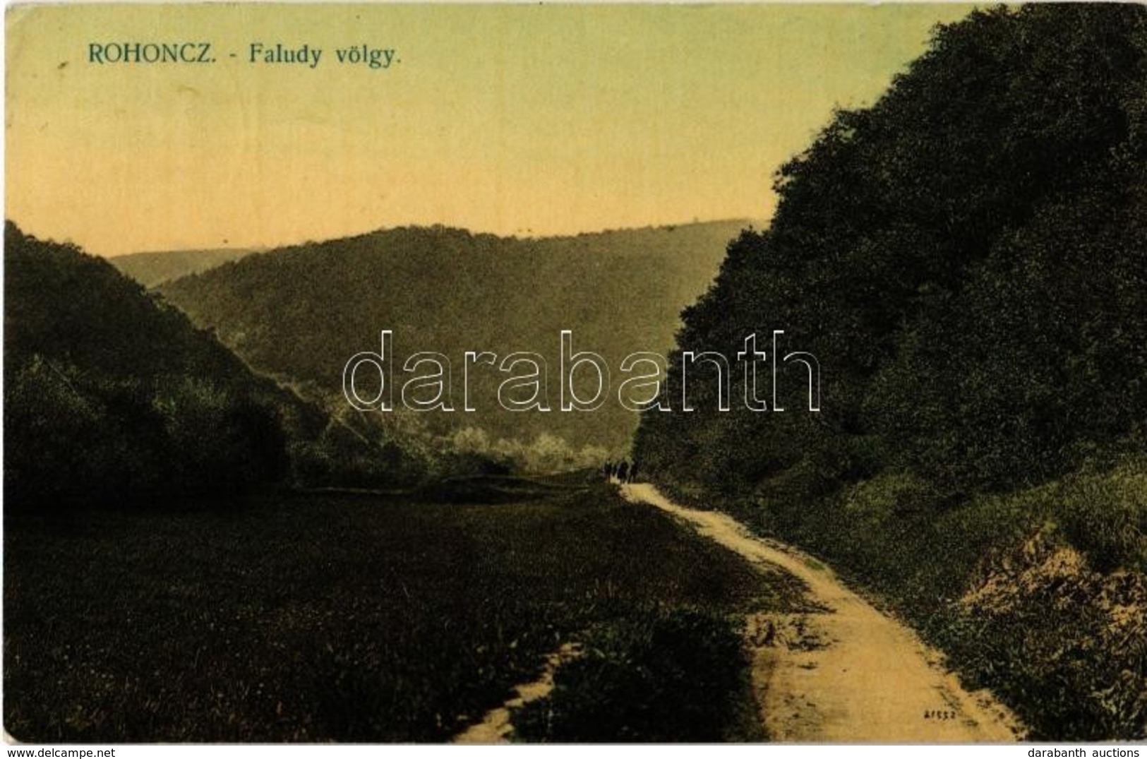 T2/T3 1918 Rohonc, Rechnitz; Faludy Völgy / Valley (EK) - Non Classés