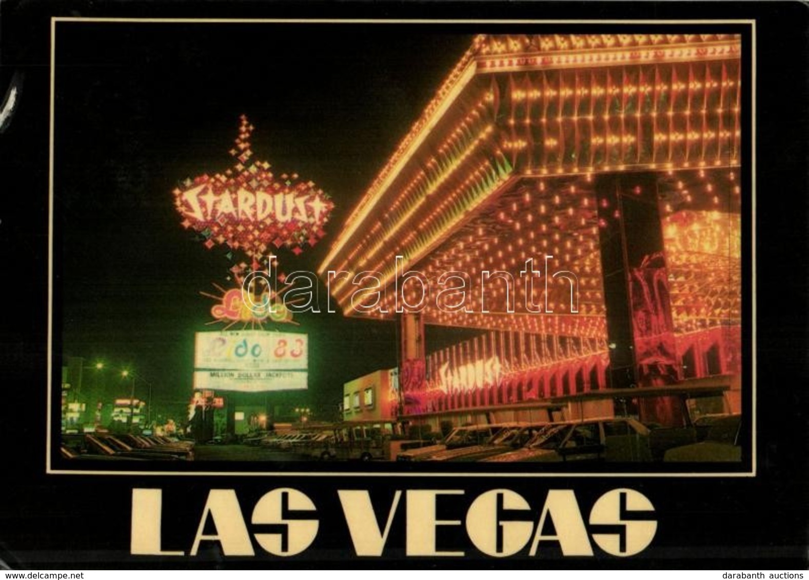 T2/T3 1984 Las Vegas, Nevada, World Famous Stardust Hotel (14,9 Cm X 10,5 Cm) (fl) - Non Classés