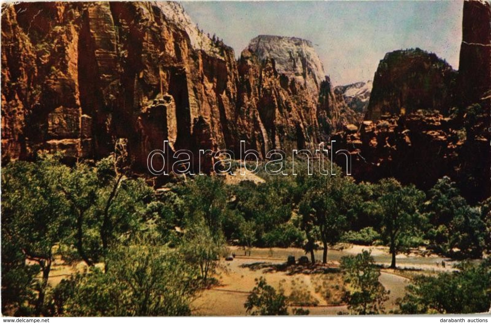 T2 1949 Zion National Park, Utah, Temple Of Sinawava - Non Classés