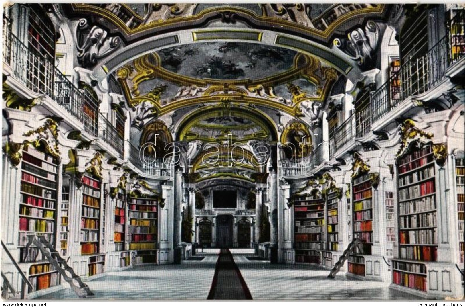 ** T2/T3 Admont, Stifts-Bibliothek / Monastery, Interior, Library (gluemark) - Non Classés
