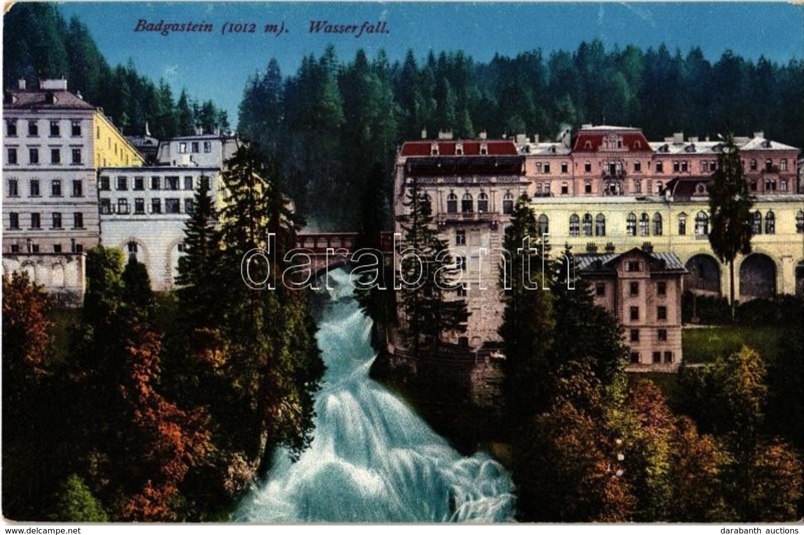 * T2 1912 Bad Gastein, Wasserfall / Waterfall - Non Classés