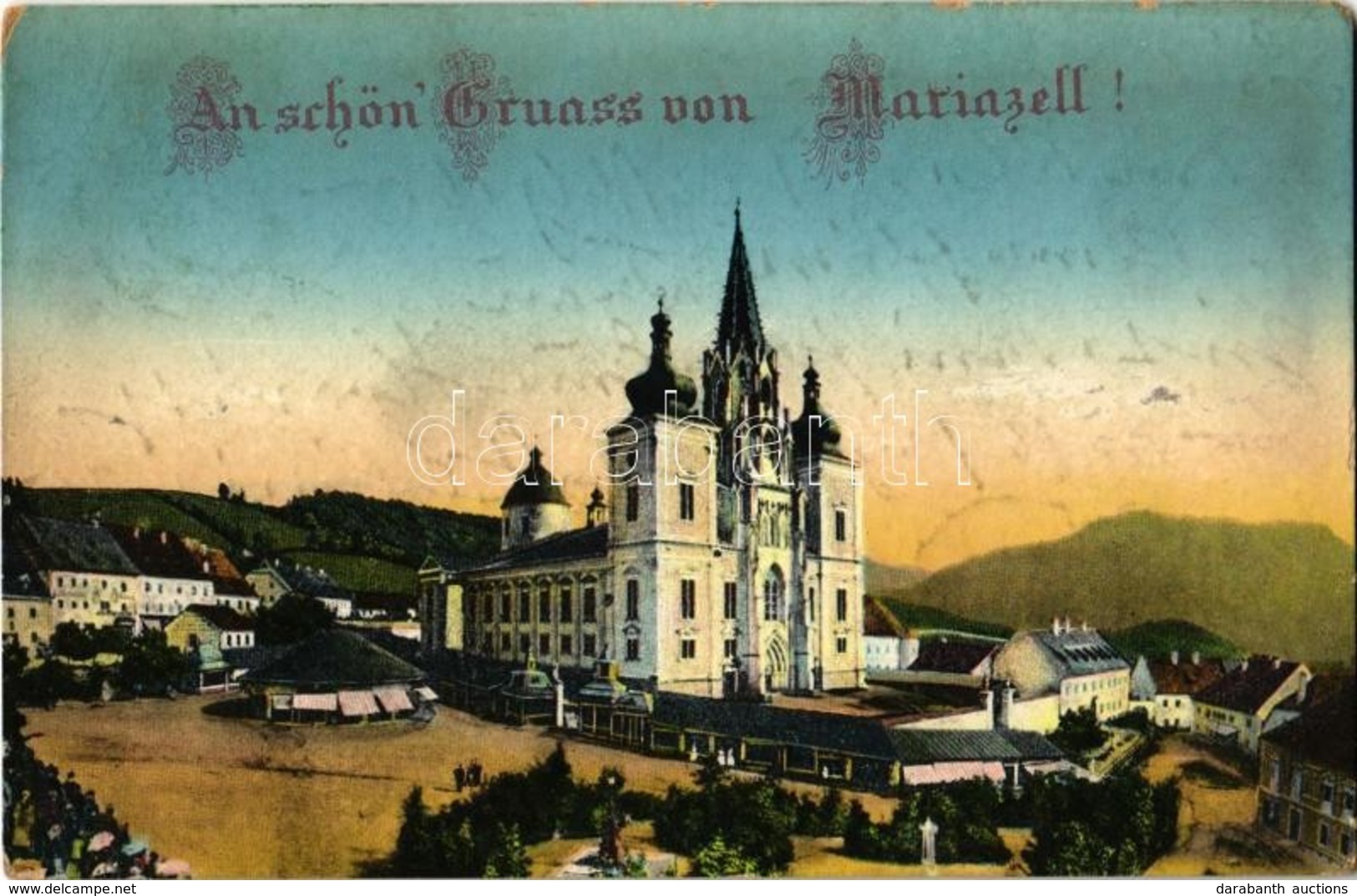 T2/T3 1913 Mariazell, Gnadenkirche / Pilgrimage Church (EK) - Non Classés