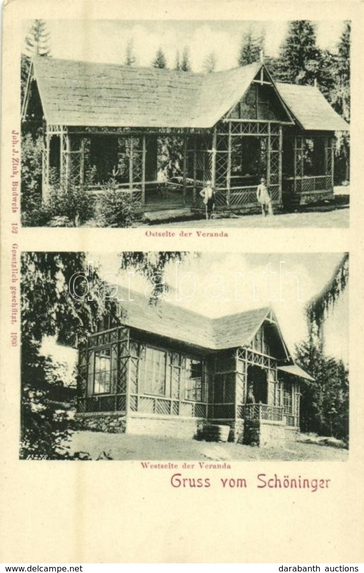 * T2 Klet, Schöninger; Ostseite Und Westseite Der Veranda / Rest House - Non Classés