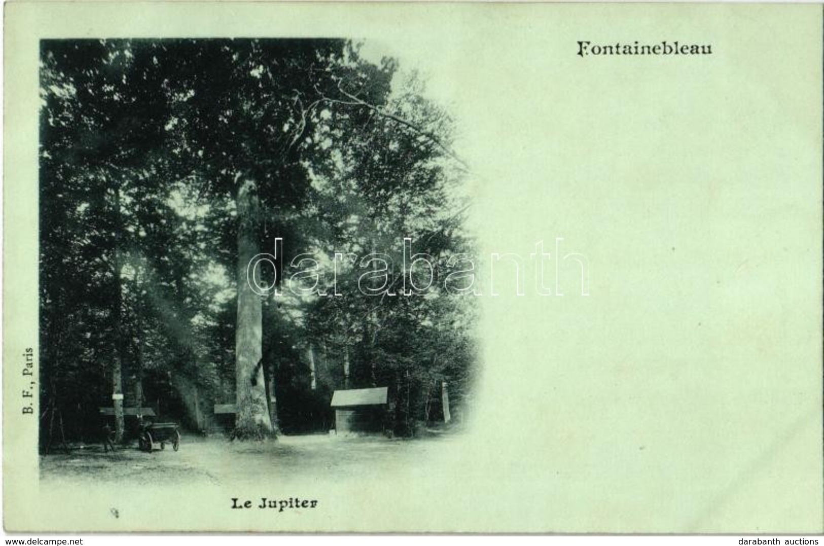 ** T1 Fontainebleau, Le Jupiter / Forest, Horse-drawn Carriage - Non Classés
