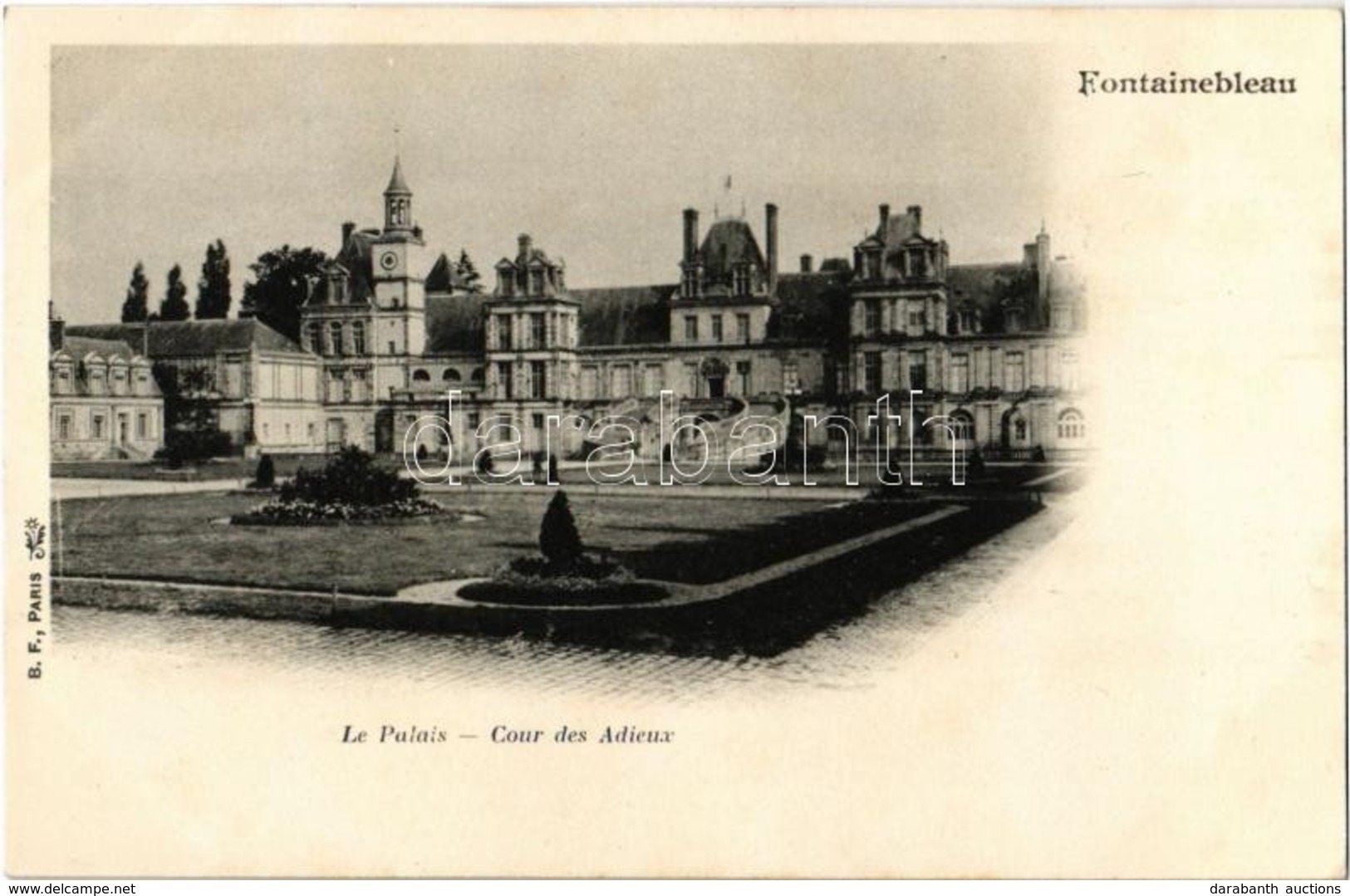 ** T1 Fontainebleau, Le Palais, Cour Des Adieux / Palace With Garden - Non Classés