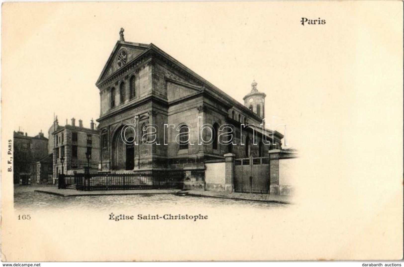 ** T2/T3 Paris, Église Saint-Christophe / Church (EK) - Non Classés