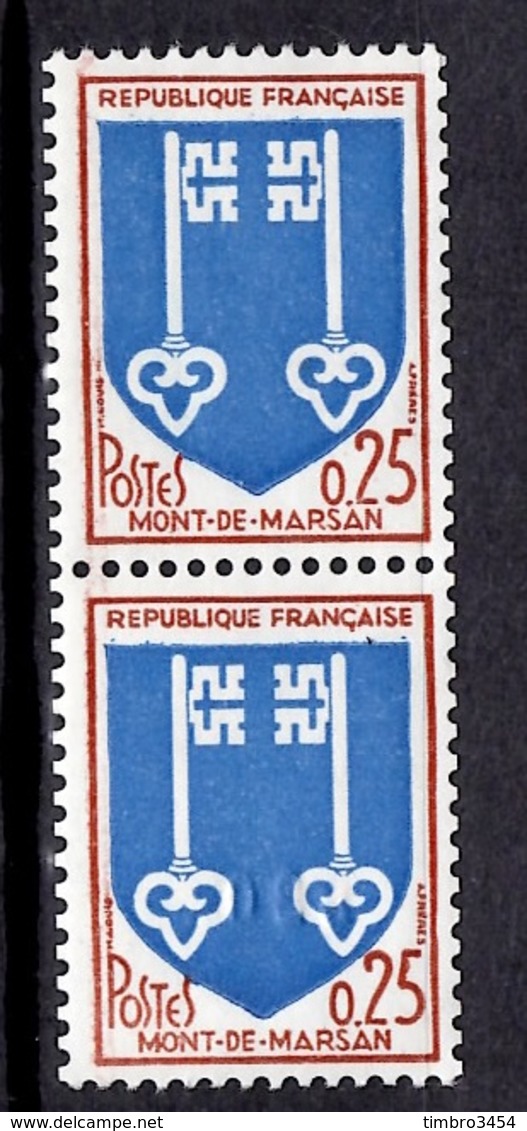 France YT N° 1469A Timbre De Roulette N° Rouge Au Verso. Neuf ** MNH. TB. A Saisir! - Coil Stamps