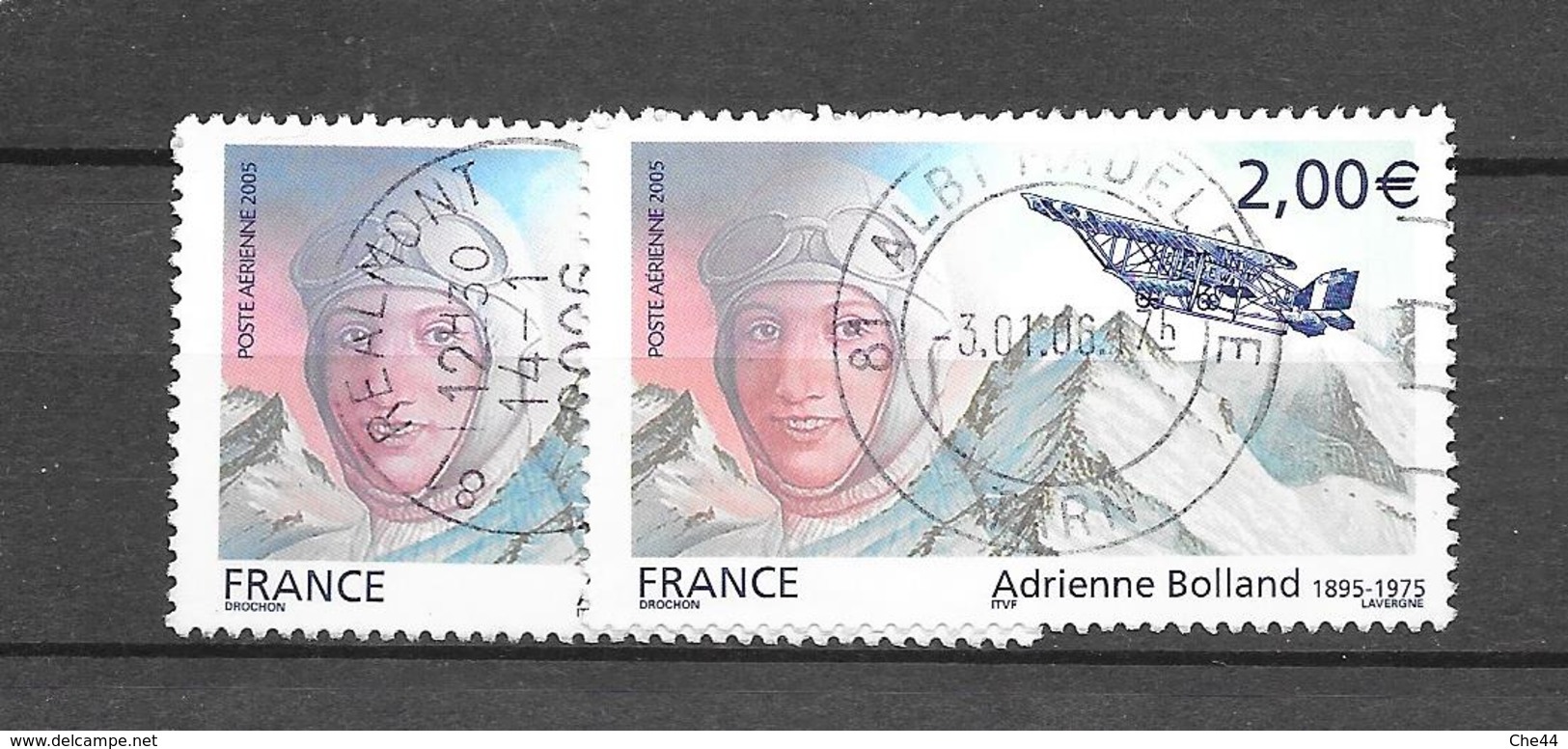 Variété : PA : Adrienne Roland. N°70 Chez YT. (Voir Commentaires) - Used Stamps