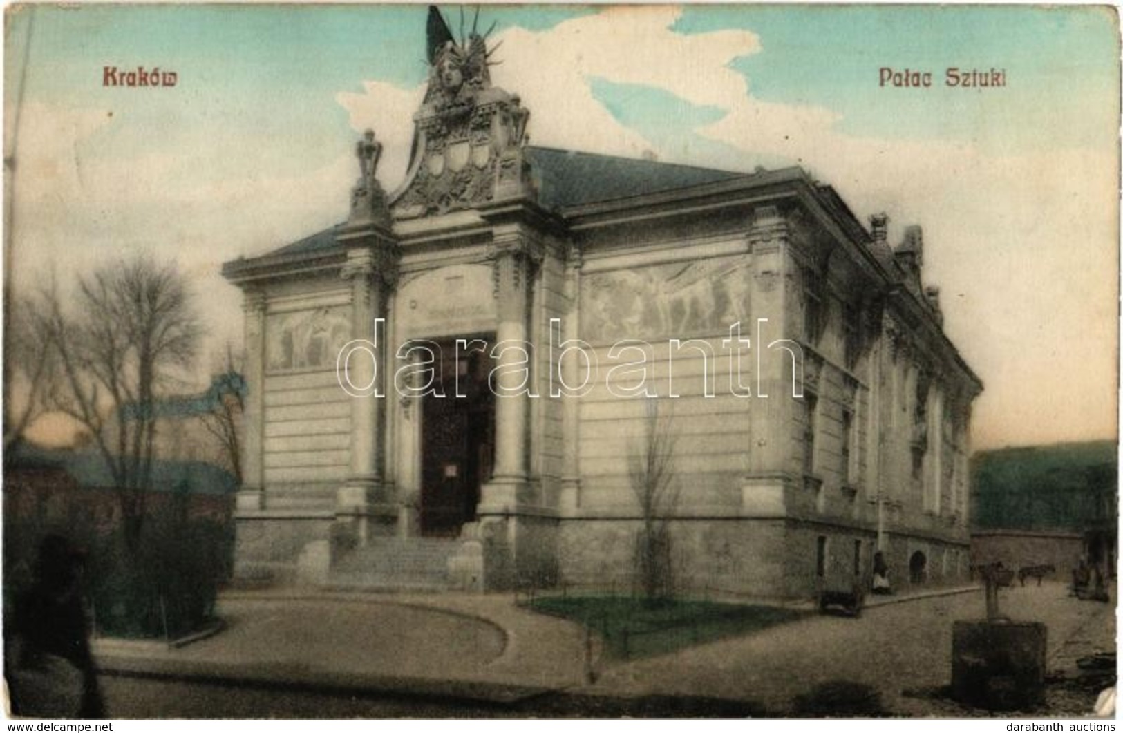 T2/T3 1914 Kraków, Krakau, Krakkó; Palac Sztuki / Palace Of Art (EK) - Non Classés