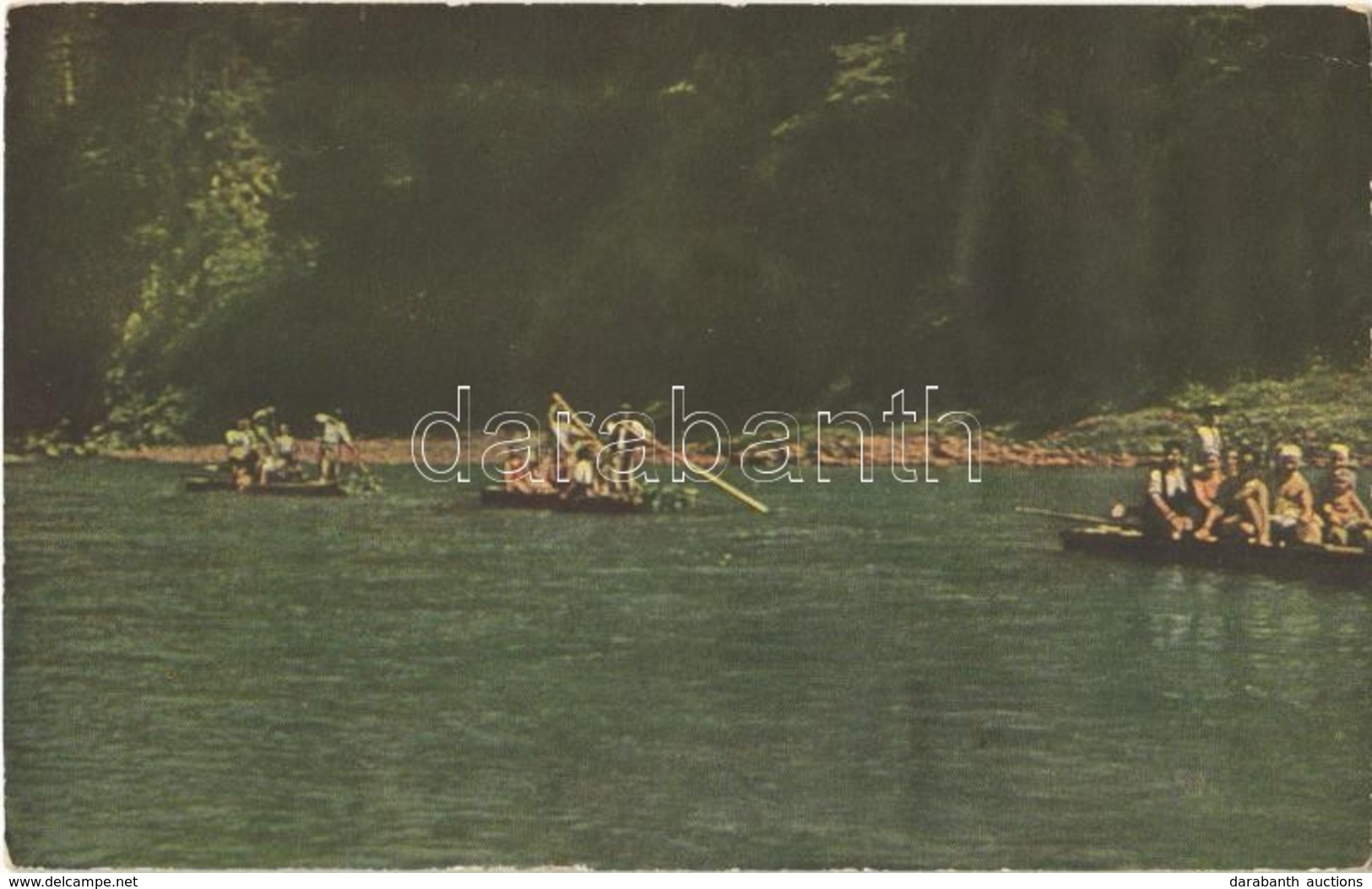 * T2/T3 Pieniny, Dunajec / Rafting - Modern Postcard (EK) - Non Classés