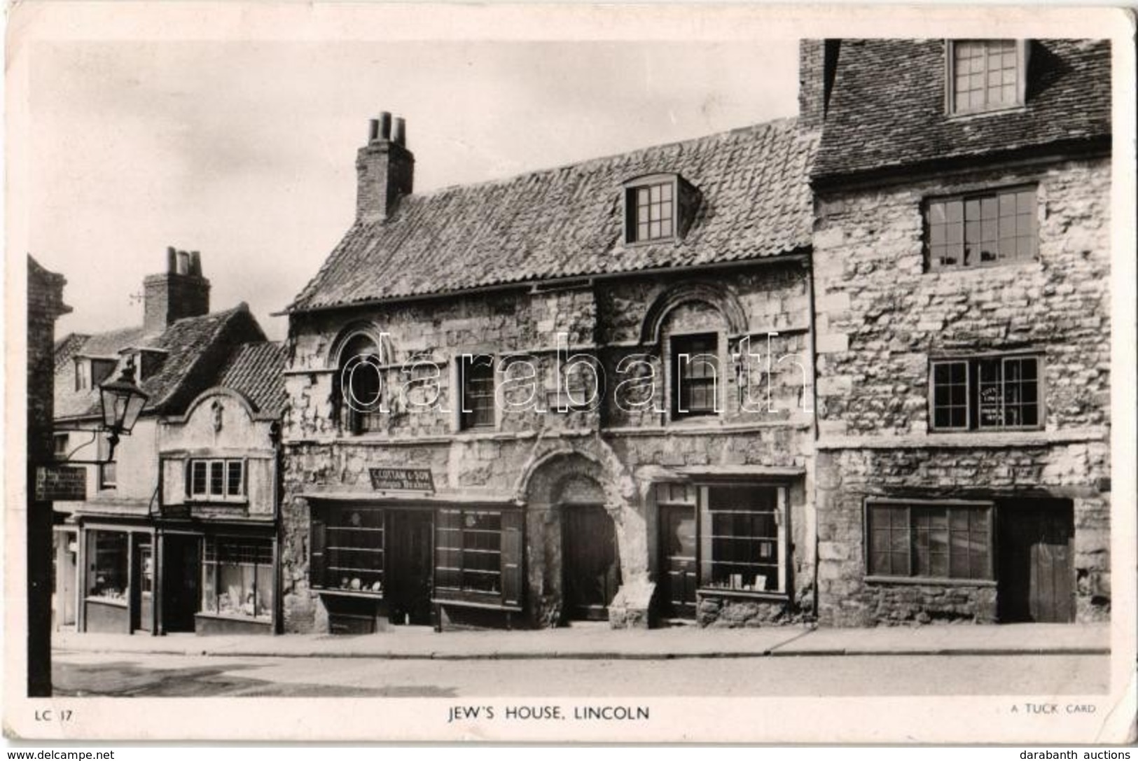 T2/T3 1951 Lincoln, Jew's House, C. Cottam & Son Antique Dealers. Raphael Tuck & Sons (EK) - Non Classés