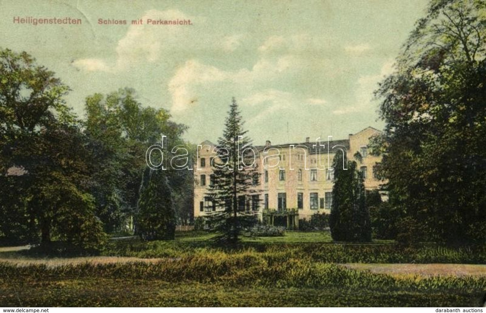 T2/T3 Heiligenstedten, Schloss Mit Parkansicht / Castle And Park (EK) - Non Classés