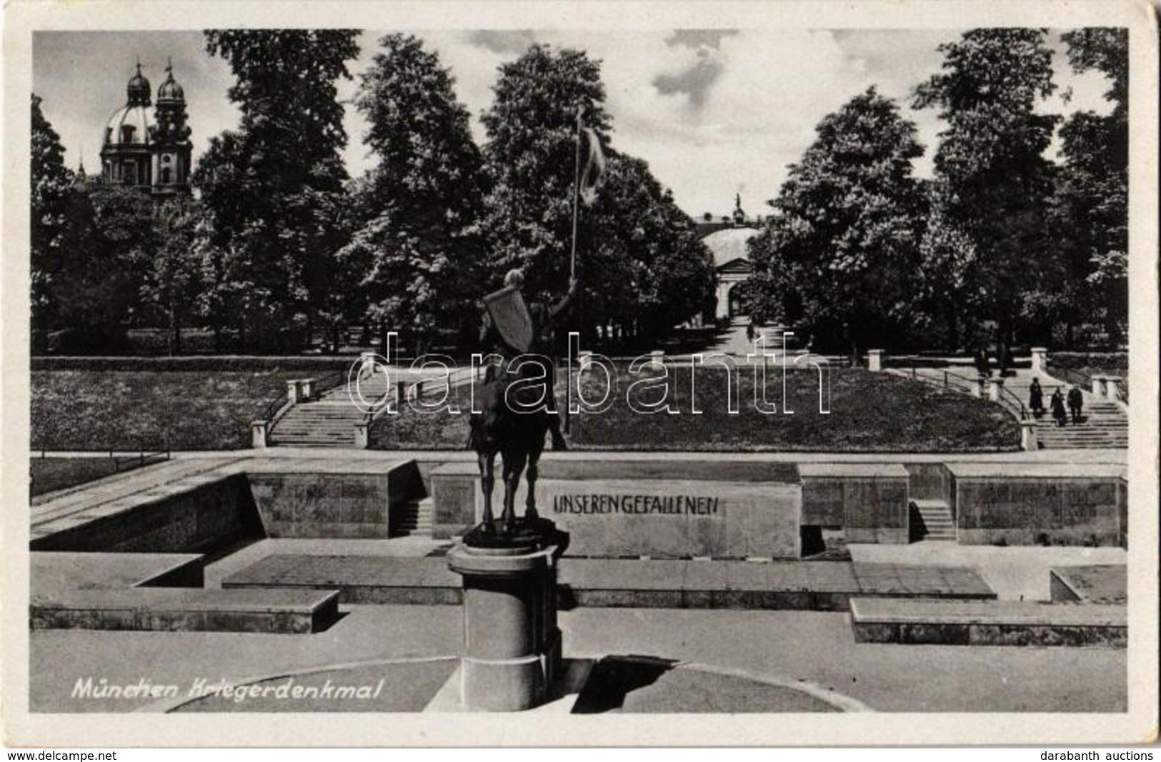 * T2 München, Munich; Kriegerdenkmal / War Memorial, So. Stpl - Non Classés