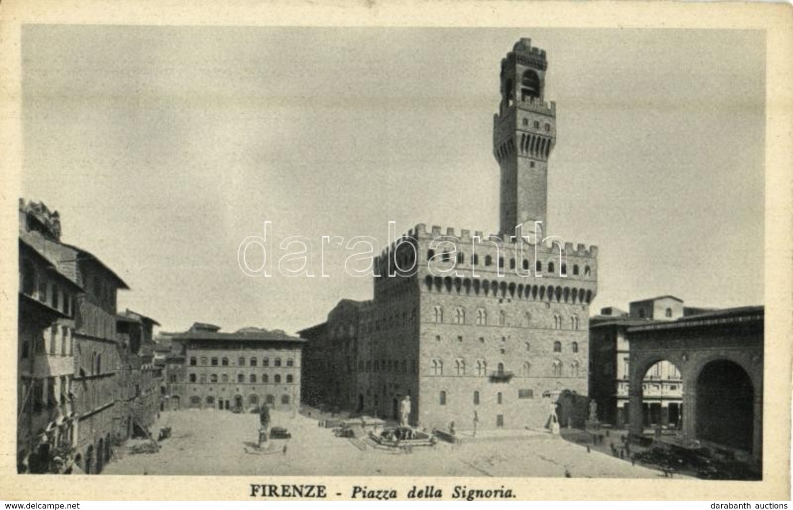 ** T2 Firenze, Florence; Piazza Della Signoria / Square, Town Hall - Non Classés