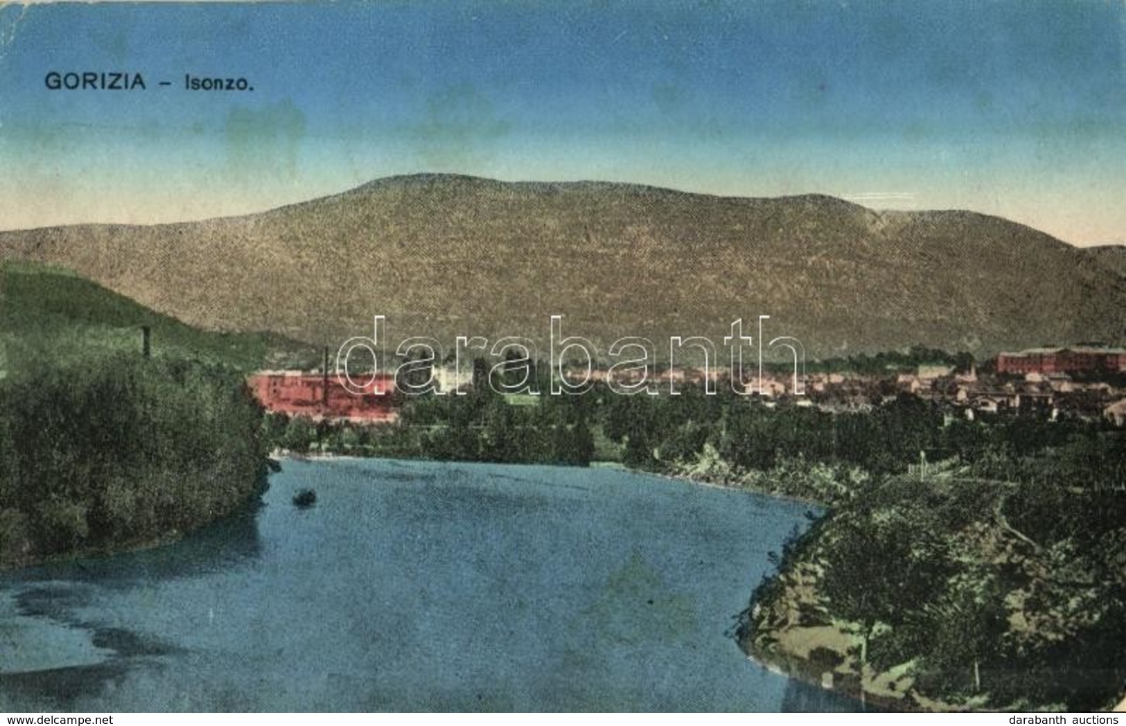 * T2/T3 1918 Gorizia, Görz, Gorica; Isonzo / General View, River (fl) - Non Classés