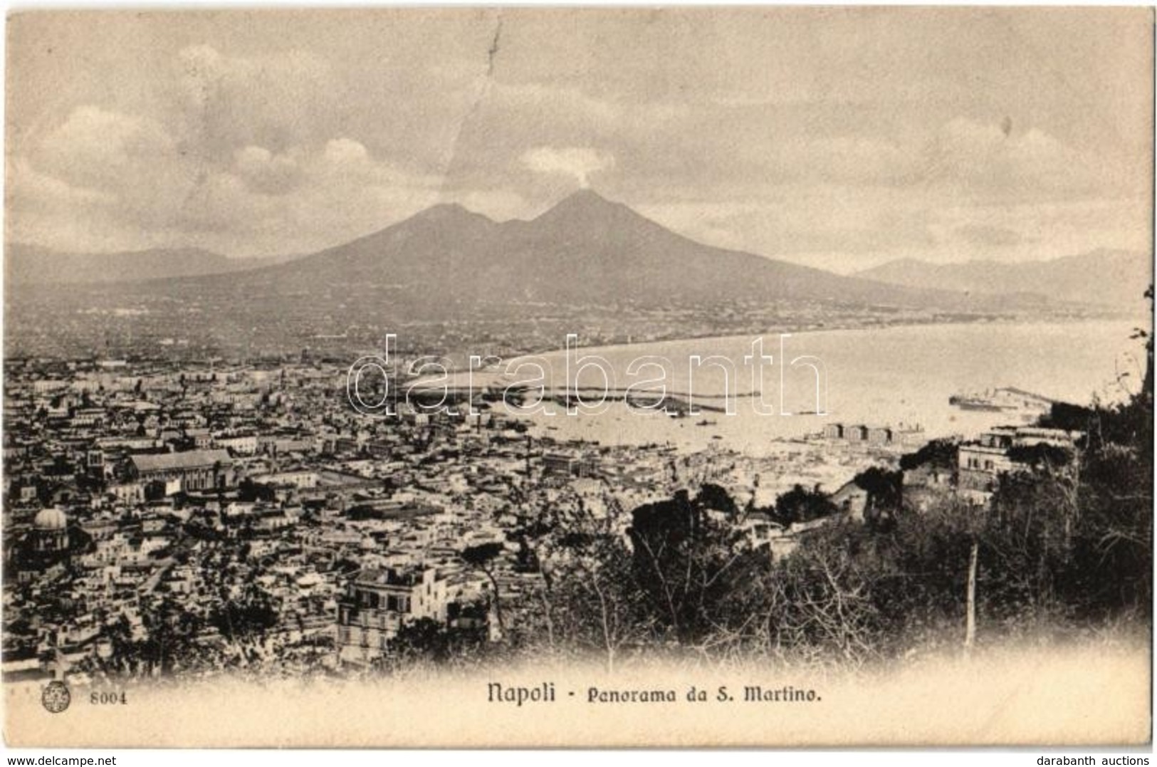 T1/T2 1907 Napoli, Naples; Panorama Da S. Martino / General View - Non Classés