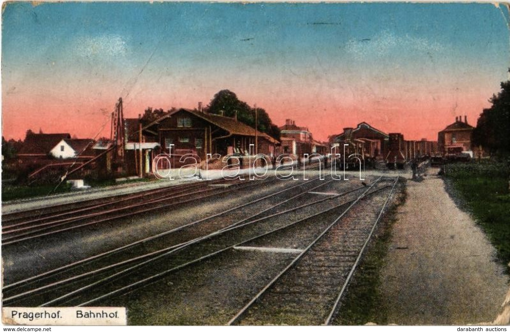 * T3 Pragersko, Pragerhof; Bahnhof / Railway Station, Locomotive, Train (fa) - Non Classés