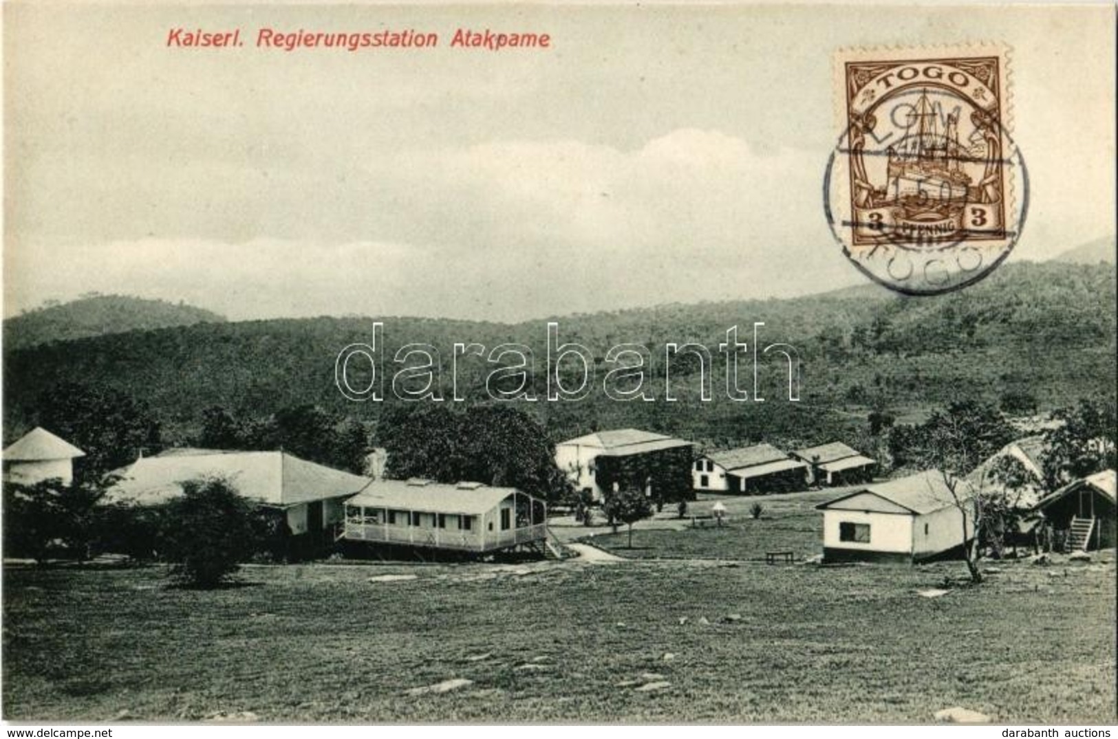 * T1 Atakpamé, Kaiserl. Regierungsstation / Government Station - Non Classés