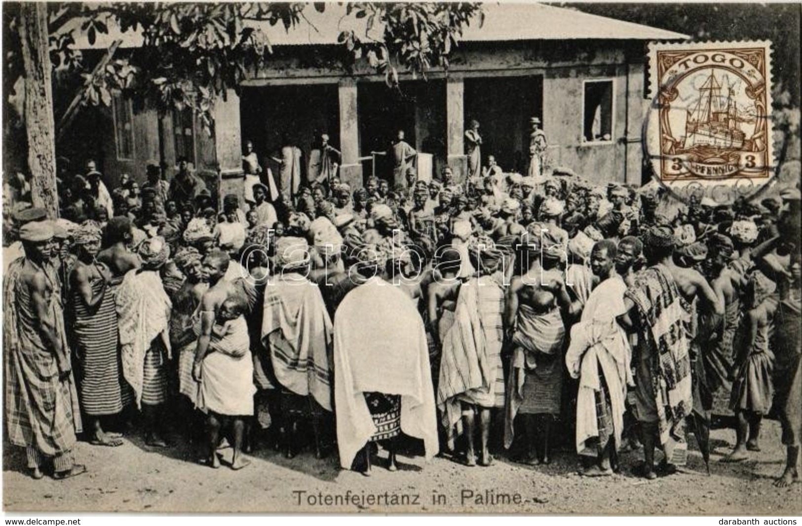 * T1 Kpalime, Palime; Totenfeiertanz / Funeral Dance, Folklore From French West Africa - Non Classés