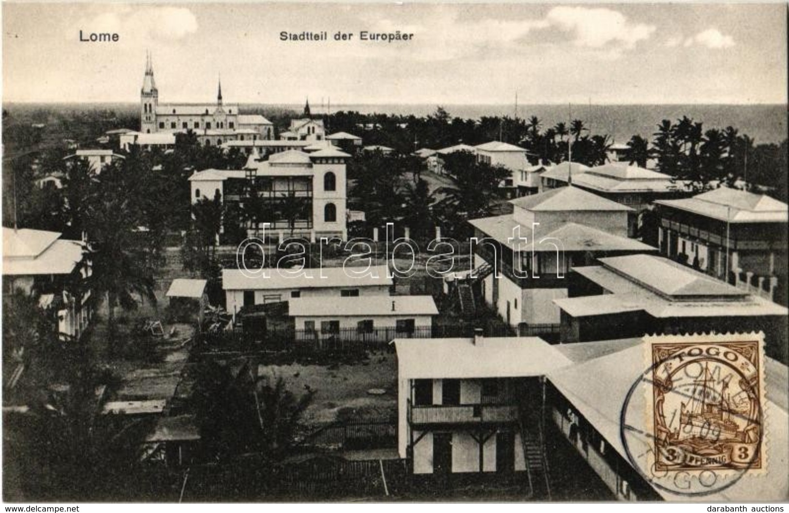 * T1 Lomé, Stadtteil Der Europaer / District Of The Europeans - Non Classés
