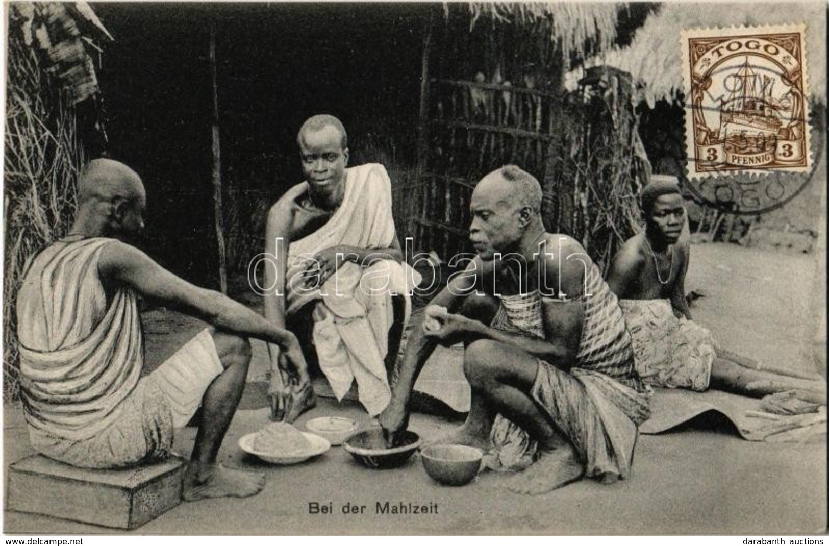 * T1 Bei Der Mahlzeit / The Meal, Folklore From French West Africa - Non Classés