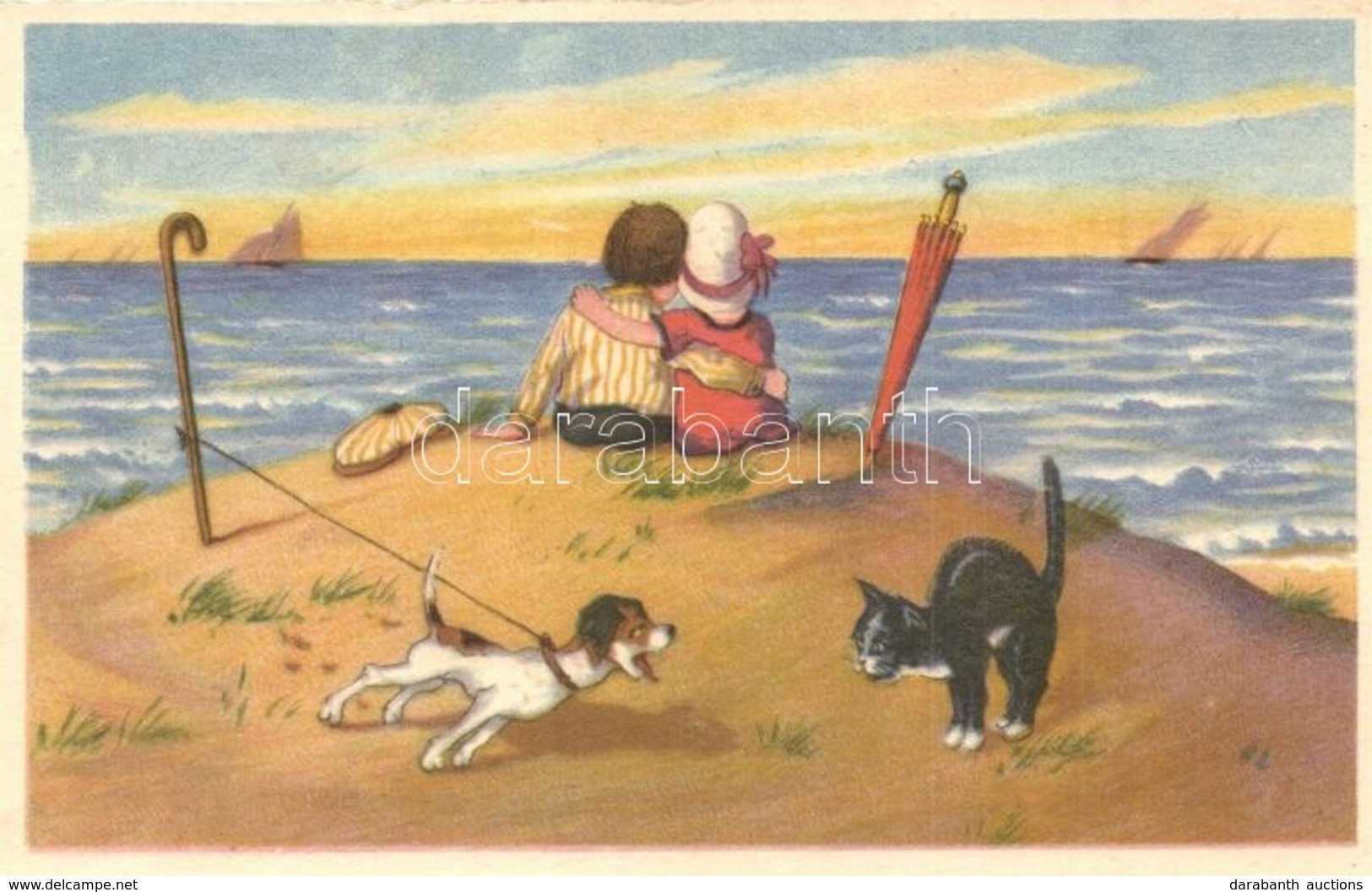 * T2 Children On The Beach. W.S.S.B 9690/4. - Non Classés