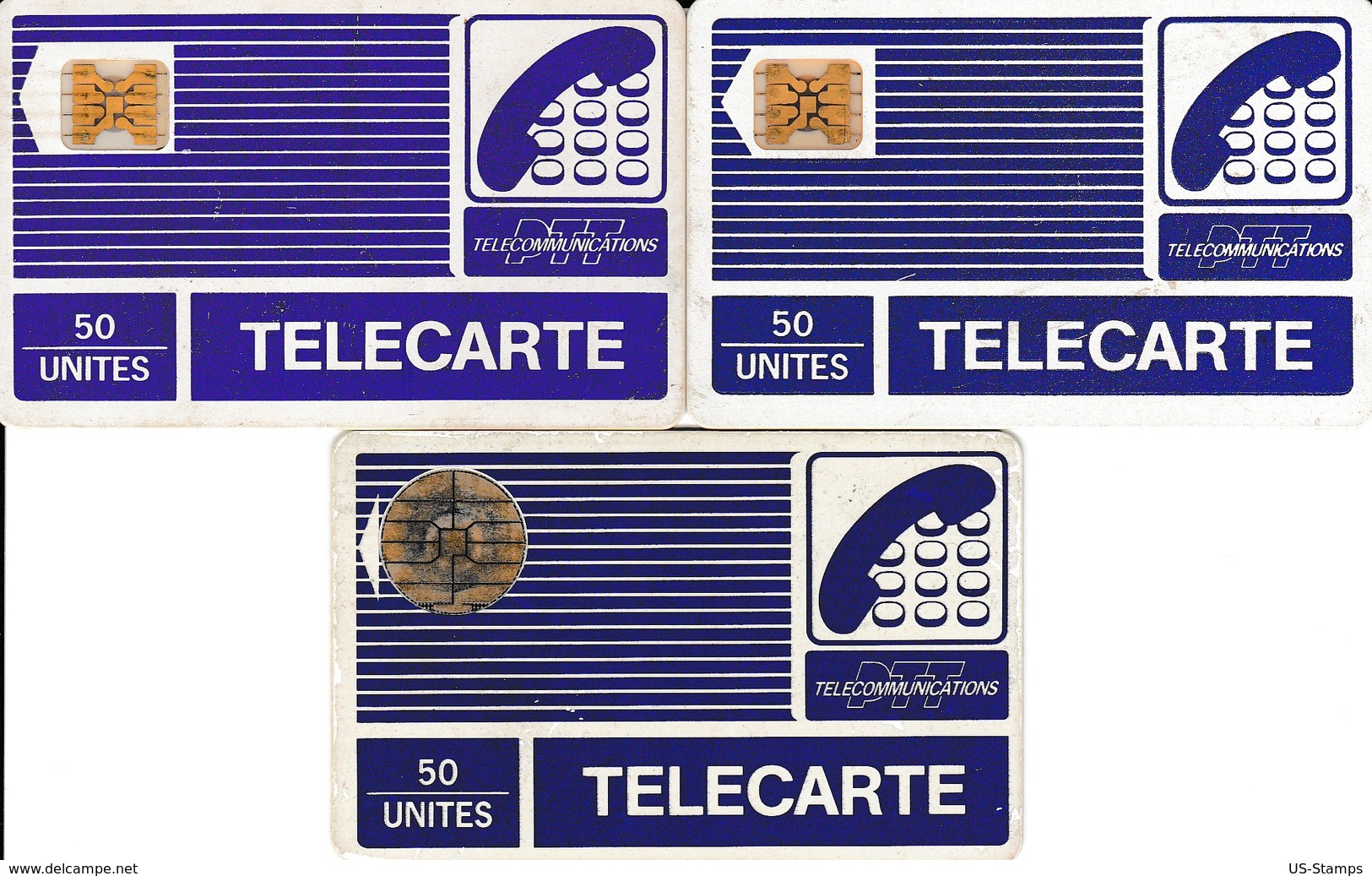 Lot De 3 Télécartes France 50 Unités ''Pyjamas'' - Pyjamas'