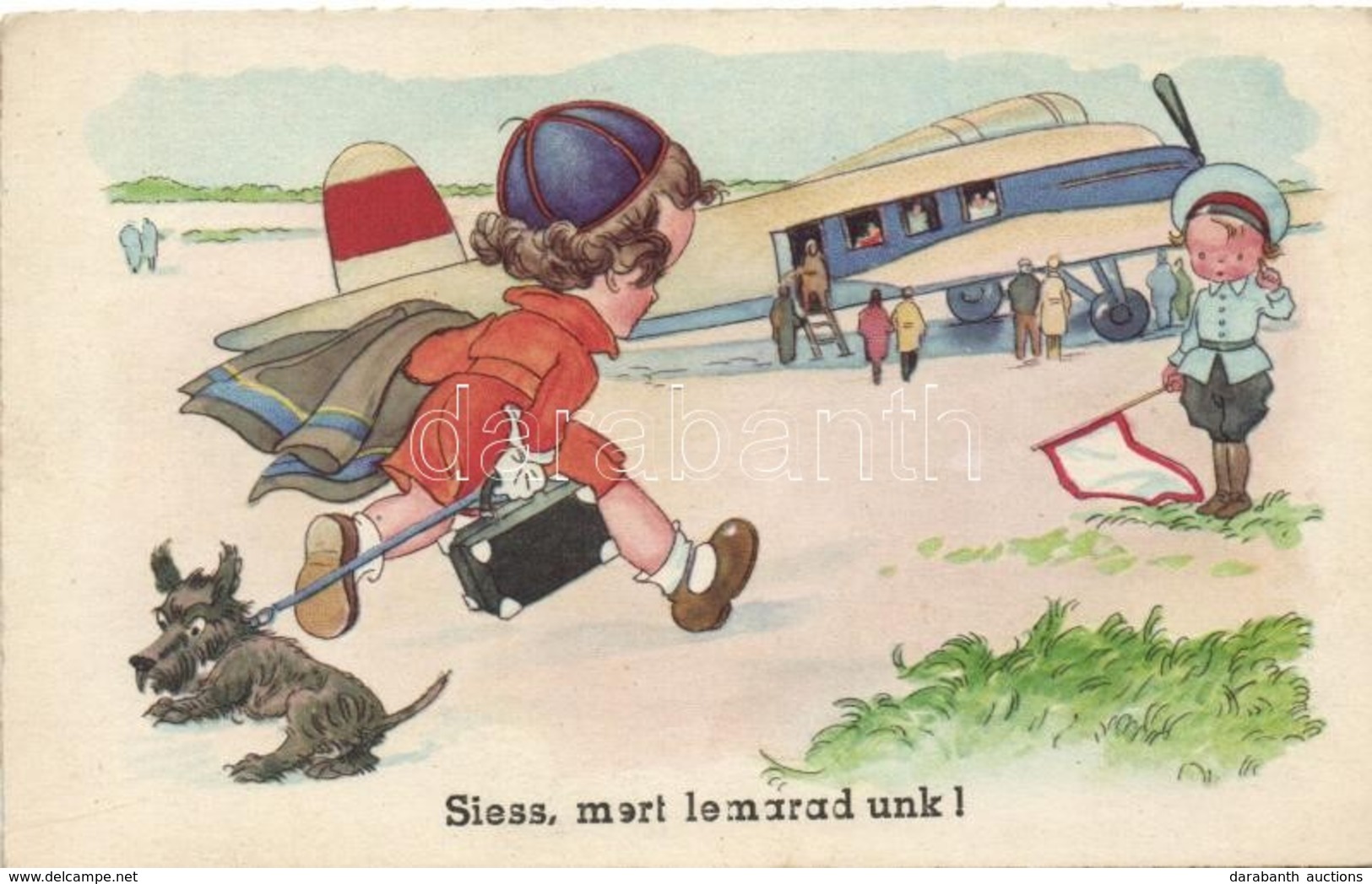 ** T2 Siess, Mert Lemaradunk! / Children, Humour, Airplane Amag - Non Classés