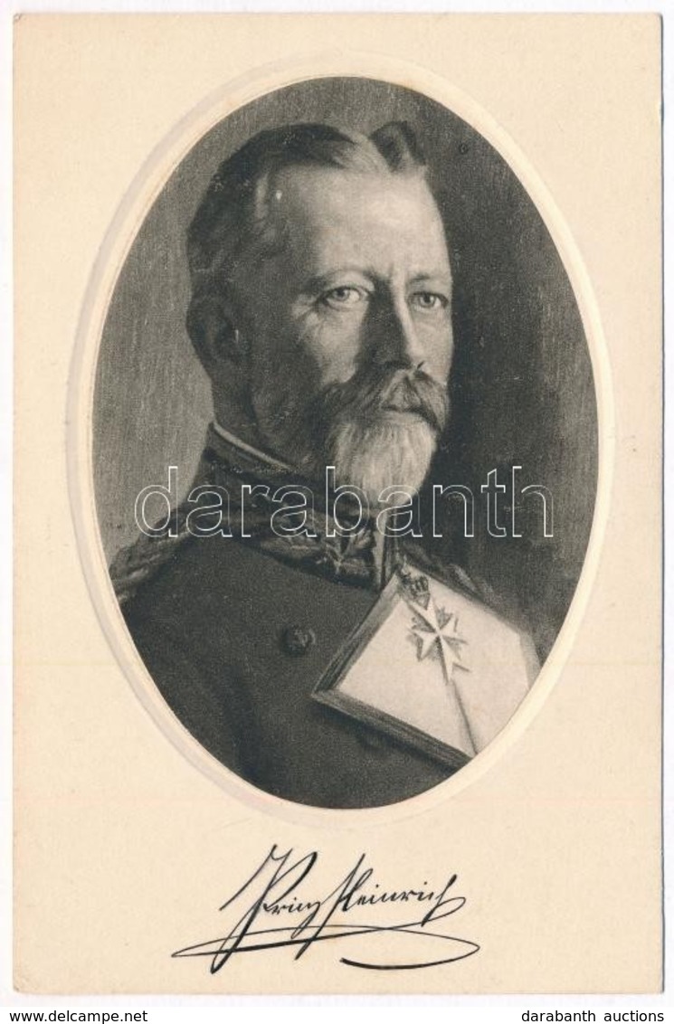 ** T2/T3 Prinz Heinrich / Prince Henry Of Prussia, Younger Brother Of German Emperor William II And A Prince Of Prussia, - Non Classés