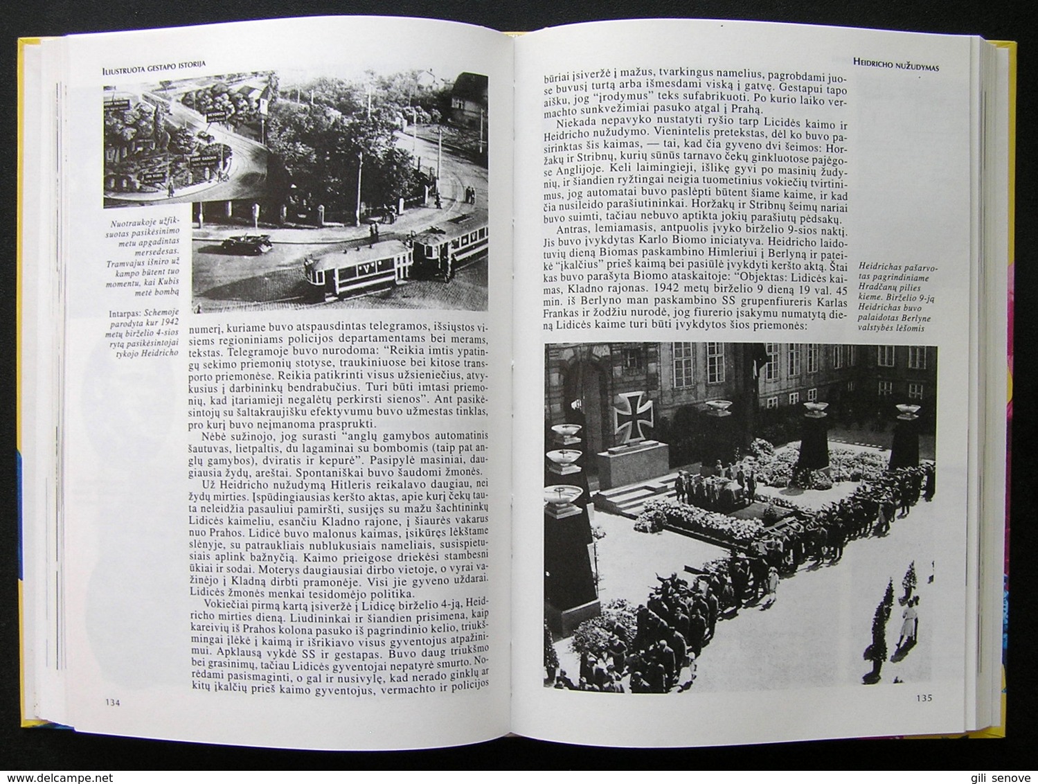 Lithuanian Book / Illustrated History Of The Gestapo / Gestapo Istorija 1997 - Enciclopedie