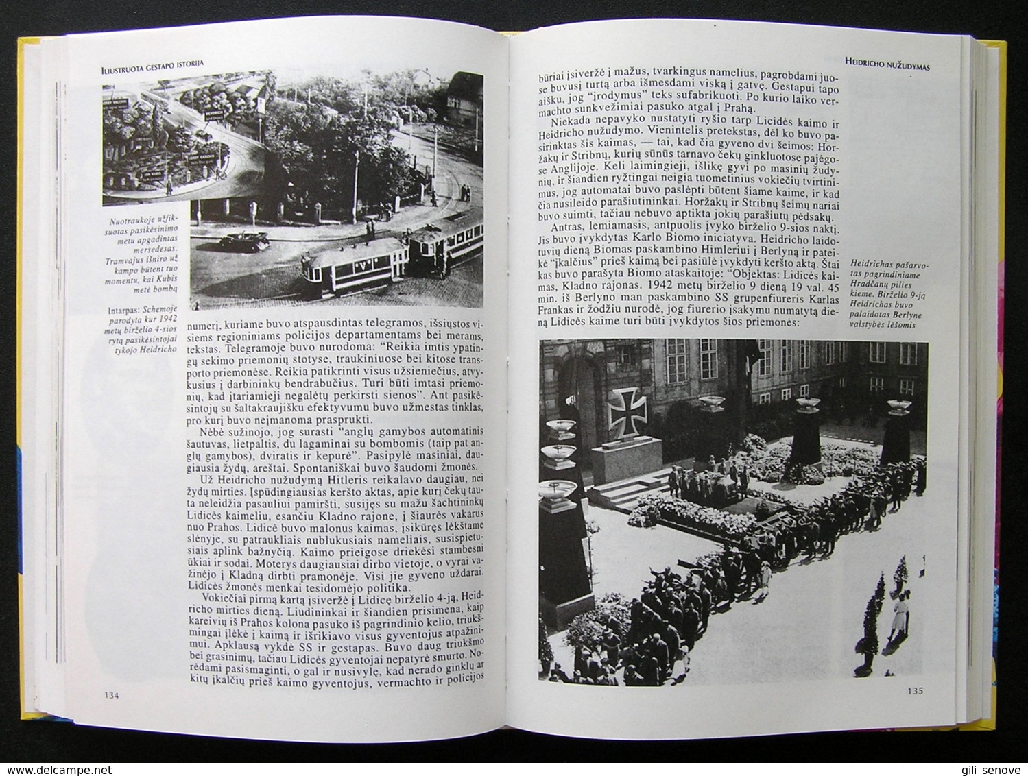 Lithuanian Book / Illustrated History Of The Gestapo / Gestapo Istorija 1997 - Encyclopedieën